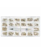 Cupio Cristale de unghii set 1000 bucati - dimensiune cutie 12.7x25cm - culoare cristal