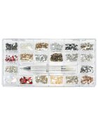 Cupio Cristale de unghii set 1000 bucati - multicolor - 12.7x25cm