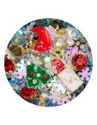 Cupio Ornamente de iarna Mix - White Christmas