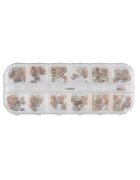 Cupio Ornamente metalice unghii set 12 Baby