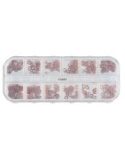 Cupio Ornamente metalice unghii set 12 Darling