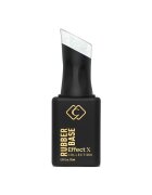 Cupio Rubber Base Effect X Perfect Flakes - Bridal White 15ml