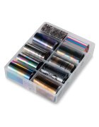 Cupio Set 10 Folii de Transfer Multicolor - Nail Art