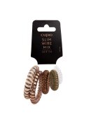 Cupio Set 5 elastice par spirala - Ponytail Mix