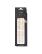 Cupio Set unghii false Diva - 24 tipsuri - pila - adeziv - betisor - auriu