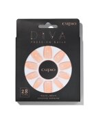 Cupio Set unghii false Diva - 28 tipsuri - culoare Nude