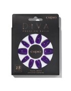 Cupio Set unghii false Diva - 28 tipsuri - mov