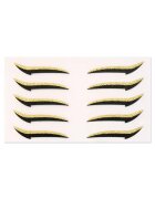Cupio Stickere eyeliner Black&Gold