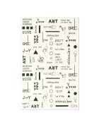 Cupio Tatuaj 2D unghii C73