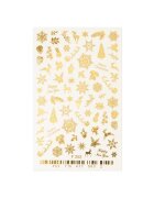 Cupio Tatuaj unghii Winter Magic - F252 Gold
