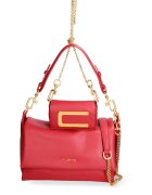 Custo Barcelona Set de geanta de piele ecologica cu bareta de uamr si geanta crossbody Floriana Prime - Rosu