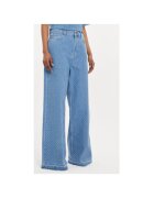 Custommade Blugi dama - 303620073 - Bumbac - Albastru - Albastru