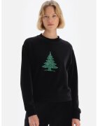 DAGI Bluza de trening cu imprimeu grafic - Negru