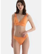 DAGI Slip brazilian cu model uni - Portocaliu deschis