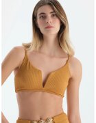 DAGI Sutien de baie cu bretele ajustabile - Maro deschis
