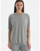 DAGI Tricou lejer din amestec de modal - Gri deschis