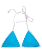 Dakine Kiki Fixed Triangle Bikini Top costum de baie albastru