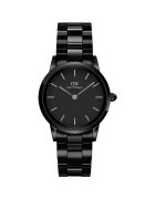 Daniel Wellington Ceas unisex - Inox - Negru