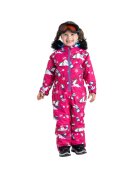 Dare2B Costum de iarna pentru copii roz - 100% poliester - impermeabil - cu gluga - set