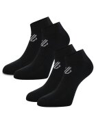Dare2B Sosete sport unisex set 2 perechi - negru - bumbac - respirabil -