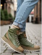 Dasha Ghete dama kaki cu maro - Verde