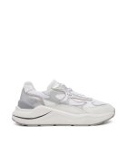 DATE Pantofi sport dama - W421-FG-LM - D A T E - Piele naturala - Multicolor