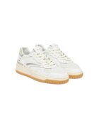 DATE Pantofi sport dama - W421-TP-CA - D A T E - Piele naturala - Alb - Alb