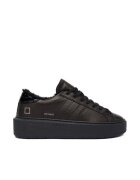 DATE Tenisi dama - Black Hill - piele naturala - negru