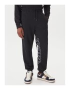 DC Pantaloni de trening bumbac/poliester - negru -
