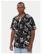 DC Shoes Camasa barbati negru - bumbac