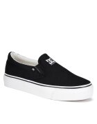 DC Shoes Mocasini WFA3015-1 - negru - tesatura