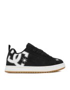 DC Shoes Pantofi sport copii - adidasi baieti - negru - piele naturala