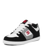 DC Shoes Pantofi sport copii - adidasi baieti - piele naturala - alb