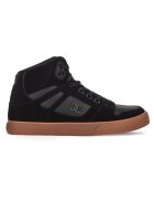 DC Shoes Tenisi PURE HIGH-TOP WC ADY - piele naturala - Negru