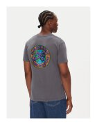 DC Shoes Tricou barbati gri - din bumbac
