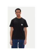 DC Tricou barbati ADYZT05377 - Bumbac/Bumac reciclat - 2XL INTL - Negru