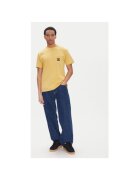 DC Tricou barbati ADYZT05377 - Bumbac/Bumac reciclat - Galben - Galben