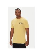 DC Tricou barbati ADYZT05460 - Bumbac - Galben - Galben