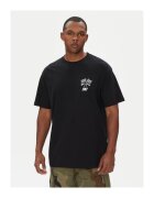 DC Tricou barbati ADYZT05467 - Bumbac - Negru - Negru