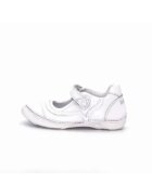 DD Step Balerini din piele - flexibili - albi - H046-978C