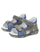 DD Step Sandale cu Scai Baieti - Usoare - Inchise la Spate - Gri - AC290-7010 - Gri