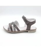 DD Step Sandale din Piele - pentru Fete - cu Scai - Gri - K356-6000 - Gri