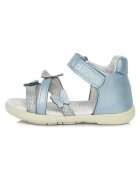 DD Step Sandale Fete - din Piele - Inchise la Spate - Flexibile - AC048-30 - Albastru
