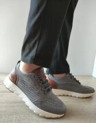 DECAR Pantofi Casual Barbati Y238 Gri - Gri - Gri