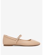 DeeZee Balerini Material Sintetic - Culoare Bej - Bej