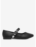 DeeZee Balerini Material Sintetic - Negru