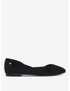 DeeZee Balerini Textil - Negru - Negru