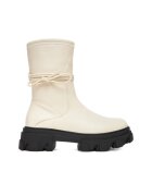 DeeZee Botine dama 13105 - Textil - Ecru