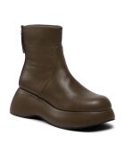 DeeZee Botine dama - 301704638 - Piele ecologica - Verde - Verde