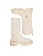 DeeZee Botine dama 5628-1 - Textil - Bej
